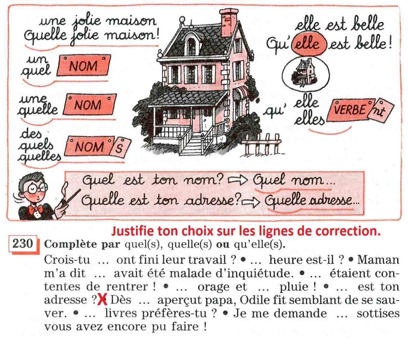 Lequel quel quel quel français est facile?